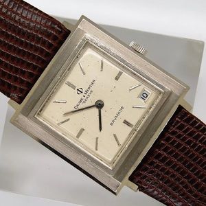 Baume & Mercier Baumatic 18k gold vintage watch